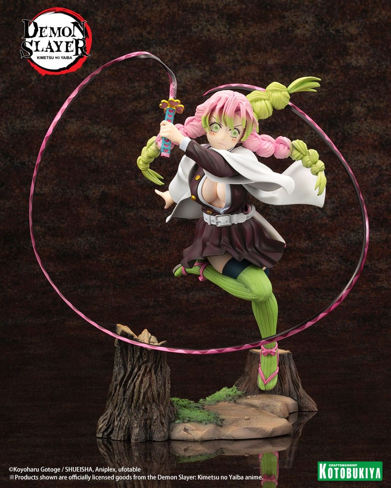 Ammazzademoni: Kimetsu no Yaiba - Mitsuri Kanroji - Edizione bonus ARTFXJ figura 1/8 (Kotobukiya)