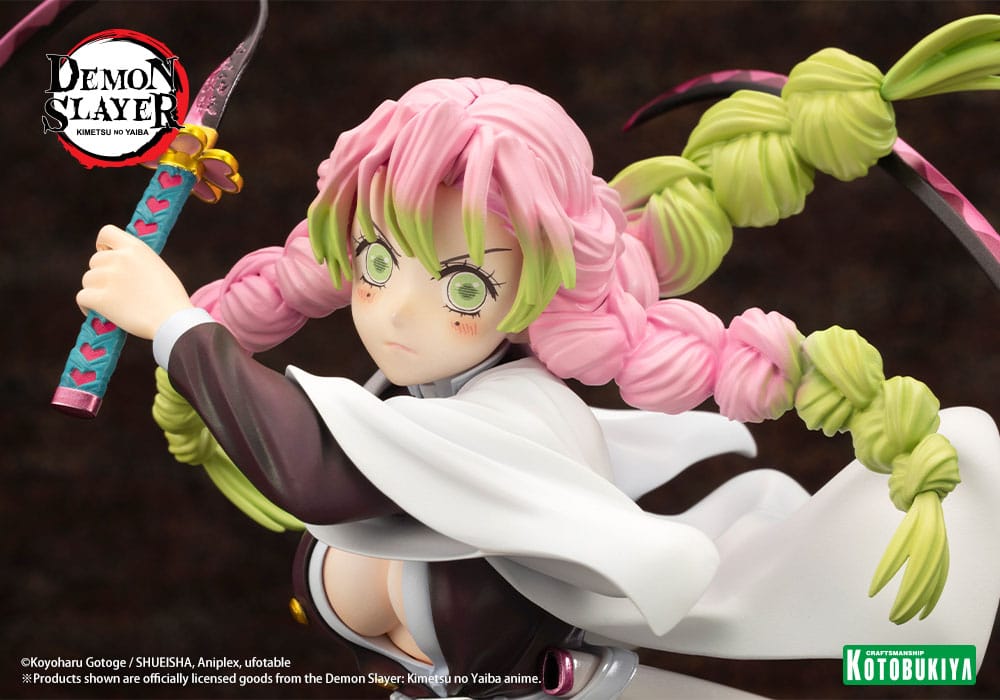 Demon Slayer: Kimetsu No Yaiba - Mitsuri Kanroji - Artfxj Bonus Edition Figure 1/8 (Kotobukiya)