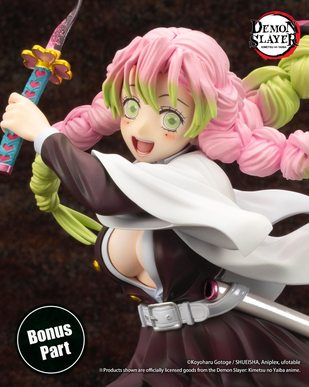 Demon Slayer: Kimetsu no Yaiba - Mitsuri Kanroji - Edición Extra ARTFXJ figura 1/8 (Kotobukiya)