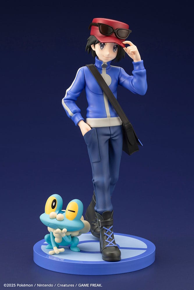 Pokemon - Calem & Froxy - ARTFXJ Figur 1/8 (Kotobukiya)
