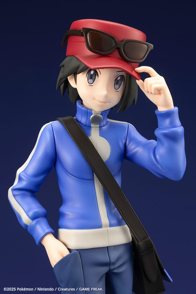 Pokémon - Calem & Froxy - Artfxj figure 1/8 (Kotobukiya)