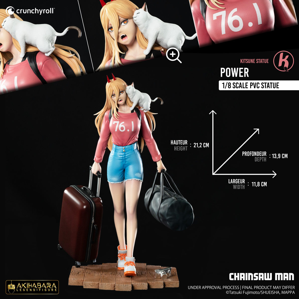Chainsaw Man - Power - Akihabara Legend figure 1/8 (Kitsune Statue)