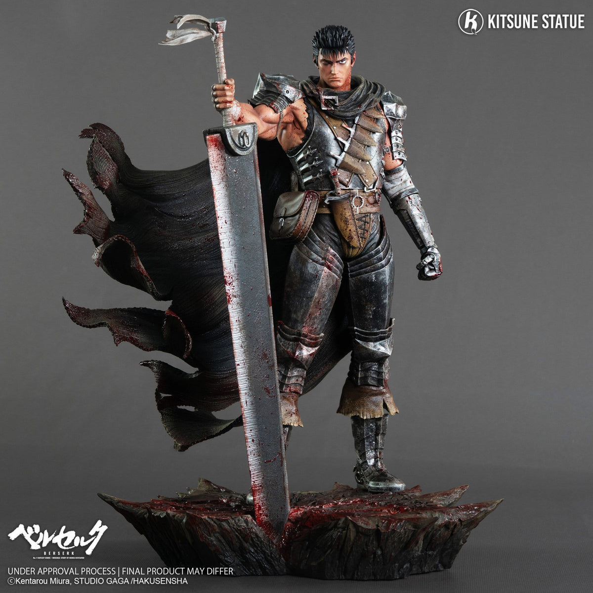 Berserk - Guts - Figur 1/6 (Kitsune Statue)