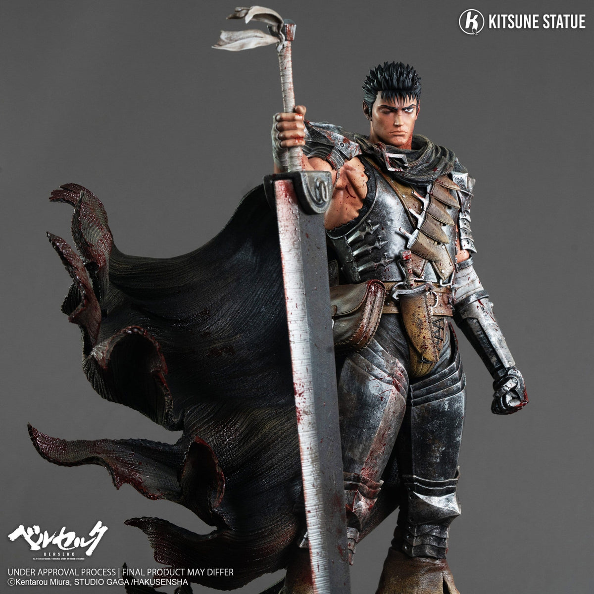 Berserk - Guts - Figur 1/6 (Kitsune Statue)