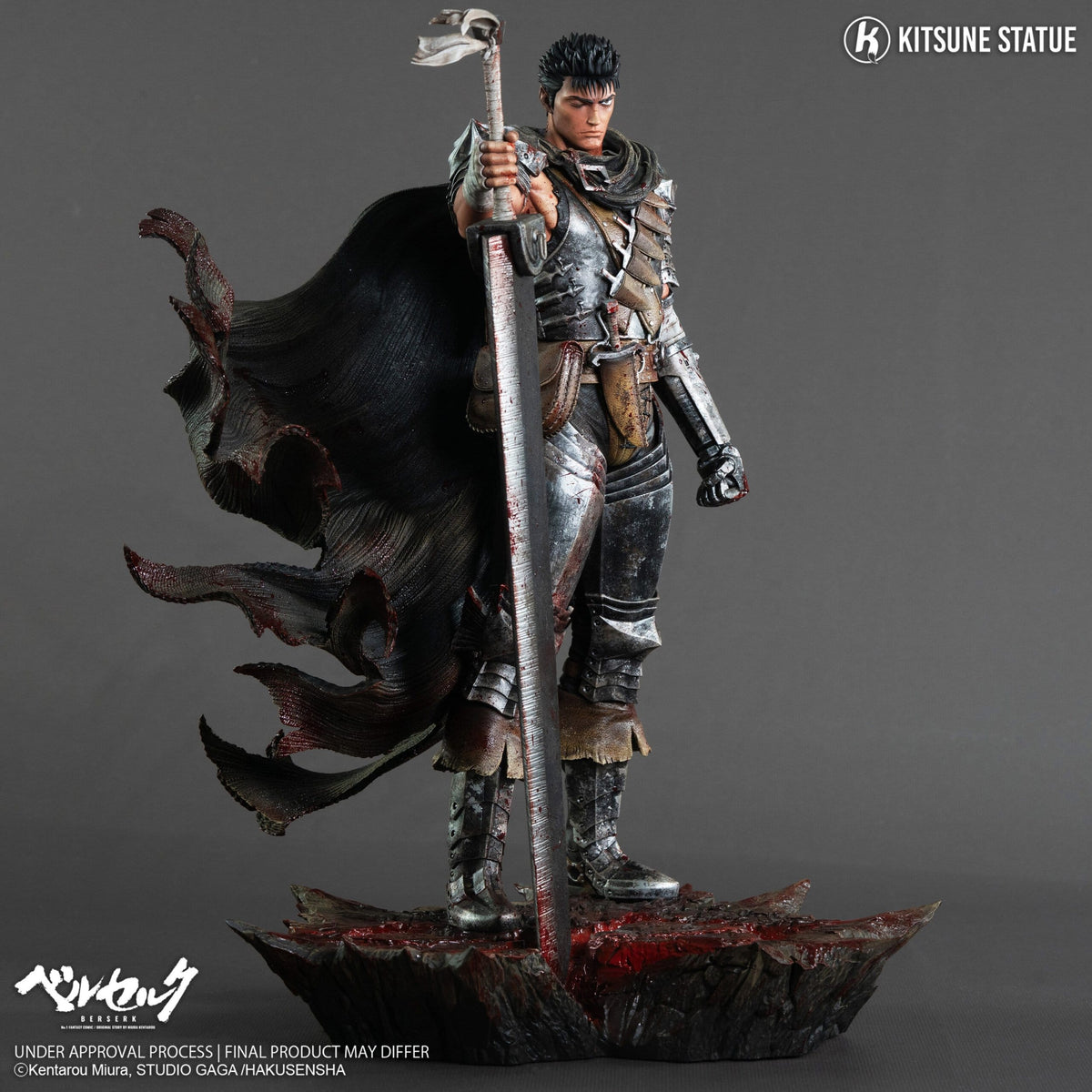 Berserk - Guts - Figur 1/6 (Kitsune Statue)