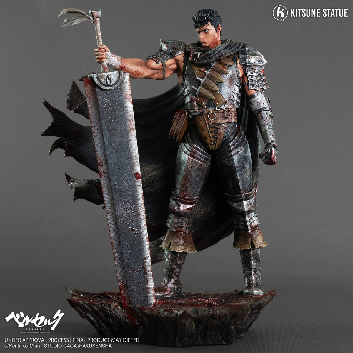 Berserk - Guts - Figur 1/6 (Kitsune Statue)