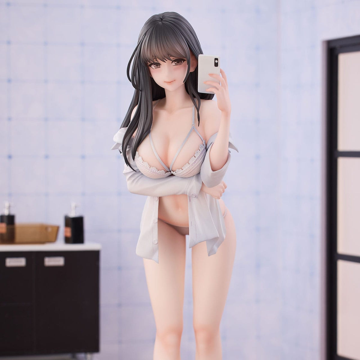 Original Character - Selfie Girl - Illustration by hitomio16 - Deluxe Edition Figur 1/6 (Kawa Design)