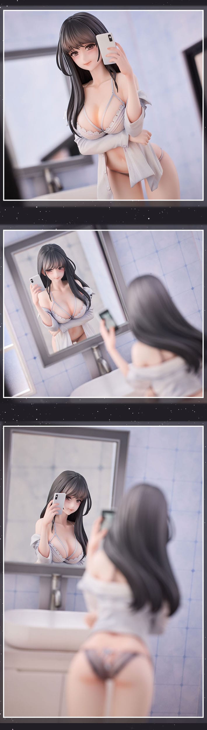 Original Character - Selfie Girl - Illustration by hitomio16 - Deluxe Edition Figur 1/6 (Kawa Design)