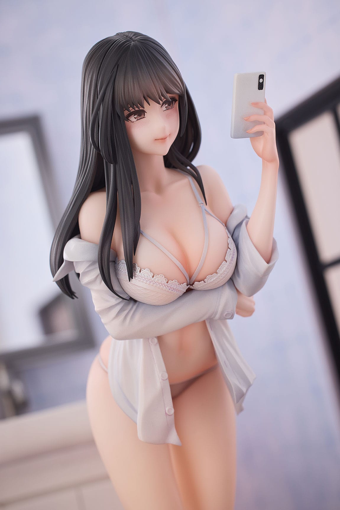 Original Character - Selfie Girl - Illustration by hitomio16 - Deluxe Edition Figur 1/6 (Kawa Design)