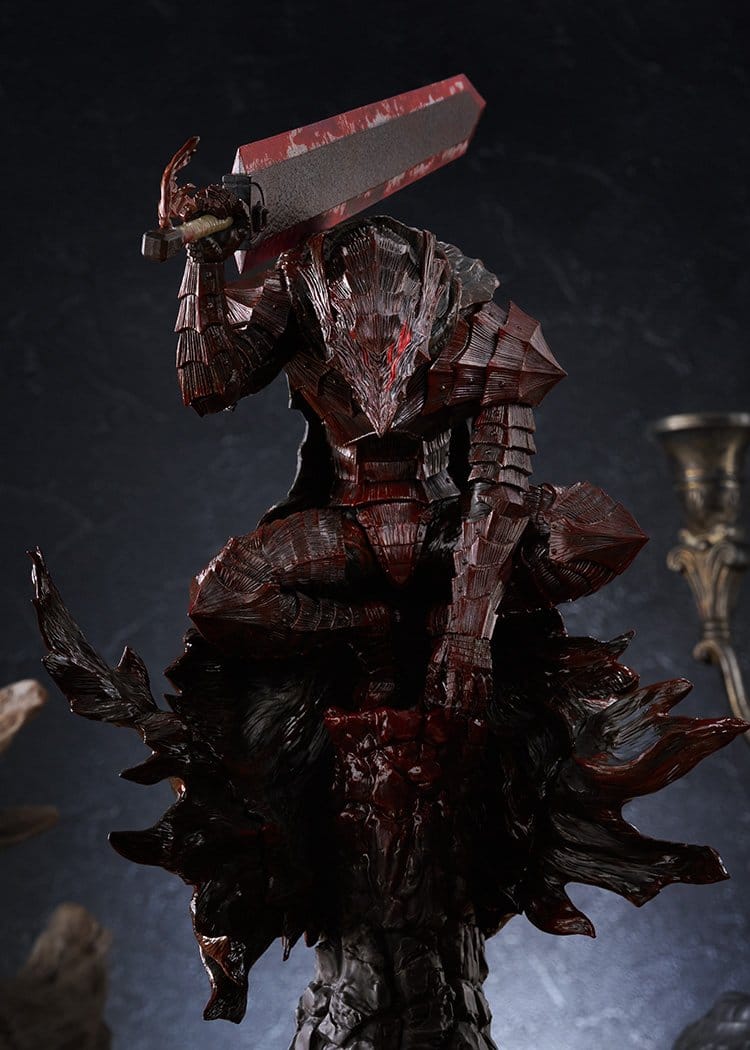 Berserk - Guts (Berserker Armor) - Bloody Paint - Pop Up Parade Figur Größe L (Max Factory)