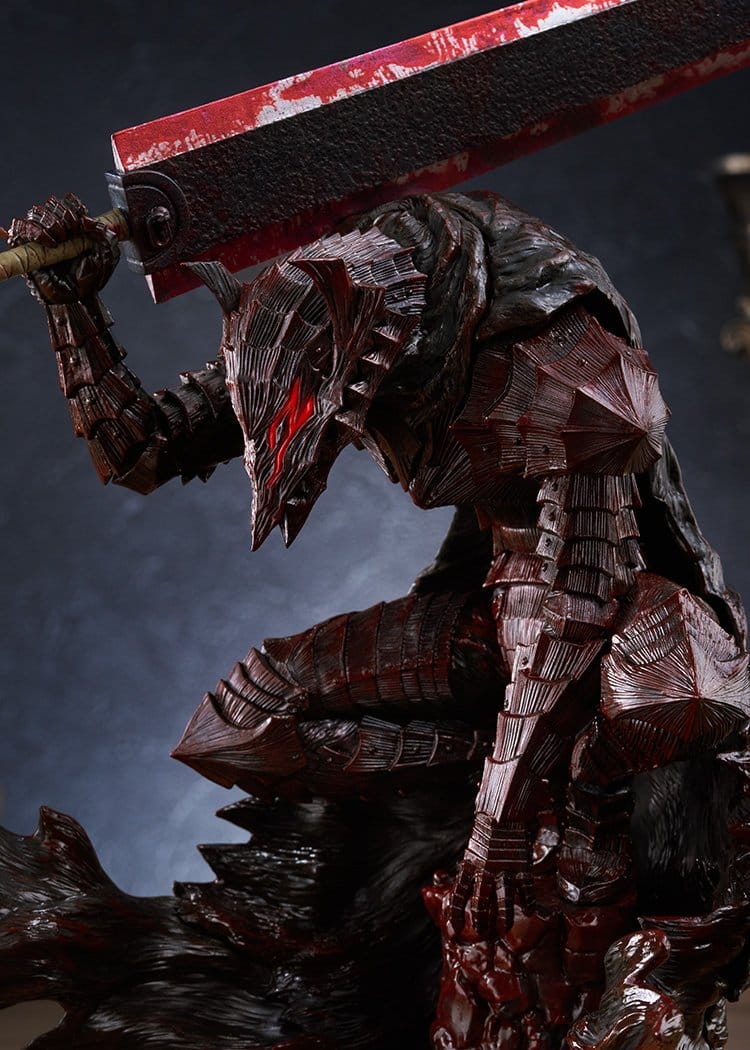 Berserk - Guts (Berserker Armor) - Bloody Paint - Pop Up Parade Figur Größe L (Max Factory)