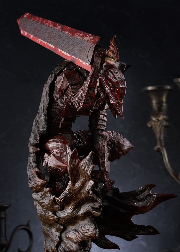 Berserk - Guts (Berserker Armor) - Bloody Paint - Pop Up Parade Figur Größe L (Max Factory)