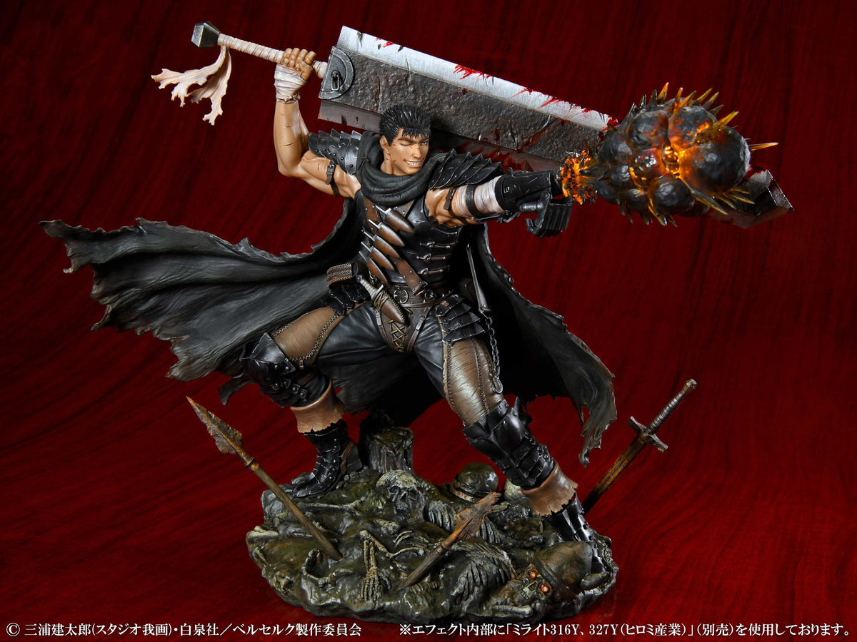 Berserk - Budella - Spadaccino nero figura 1/7 (Medicos Entertainment)