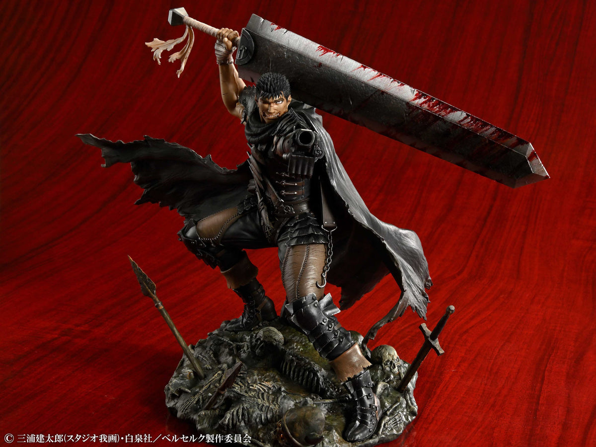 Berserk - Budella - Spadaccino nero figura 1/7 (Medicos Entertainment)