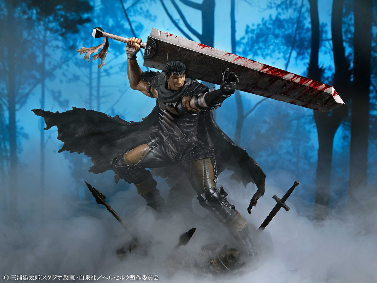 Berserk - Agallas - Espadachín negro figura 1/7 (Medicos Entertainment)