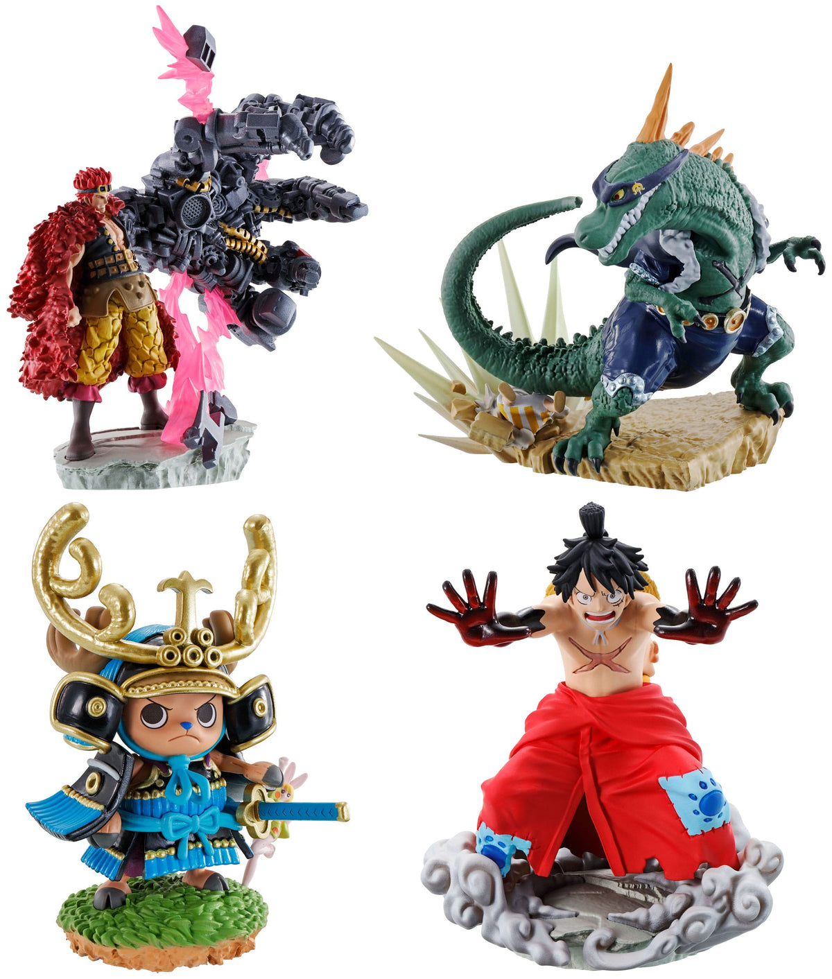 One Piece - Logbox Re:Birth Wano Kuni Vol.2 - Petitrama Series Mini-figures (MegaHouse)