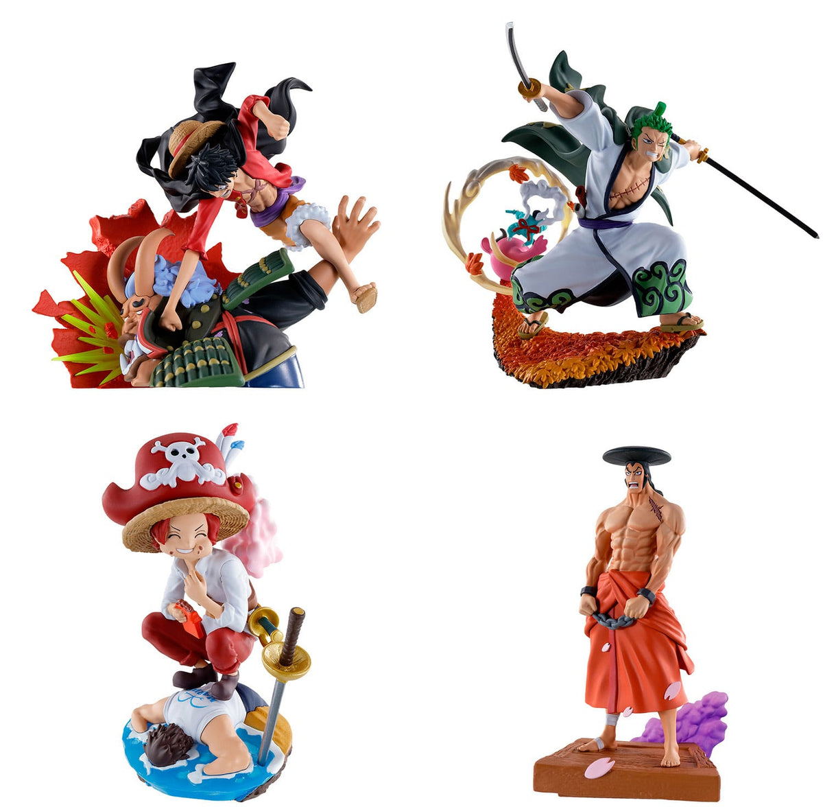 One Piece - Logbox Re:Birth Wano Kuni Vol.1 - Petitrama Series Mini-figures (Mega House)