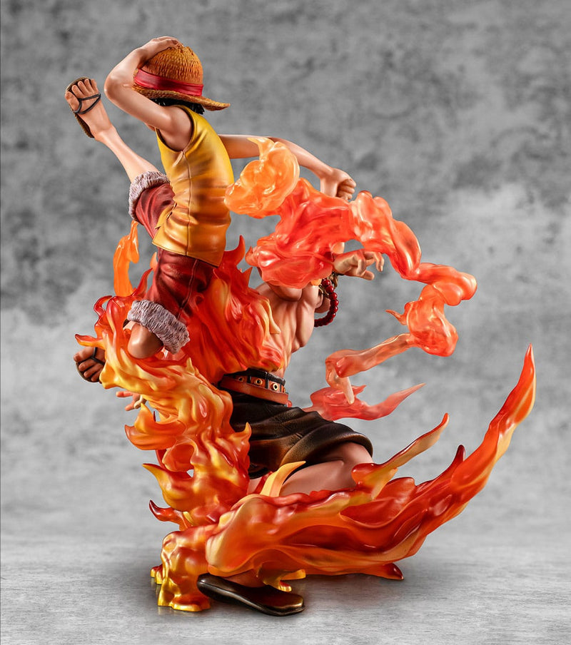 One Piece - Luffy & Ace - Bond Between Brothers 20th Limited Ver. - P.O.P. Portrait of Pirates Maximum figure (megahouse)