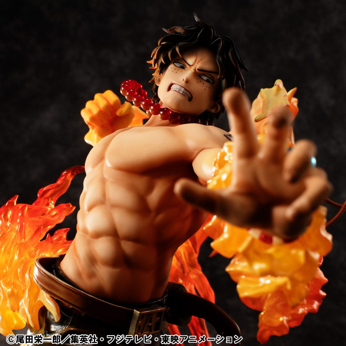 One Piece - Portgas D. Ace - 15th Anniversary Super Limited Reprint - P.O.P Portrait of Pirates NEO-Maximum Figur (MegaHouse)