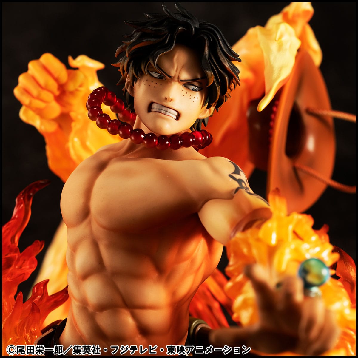 One Piece - Portgas D. Ace - 15th Anniversary Super Limited Reprint - P.O.P Portrait of Pirates NEO-Maximum Figur (MegaHouse)
