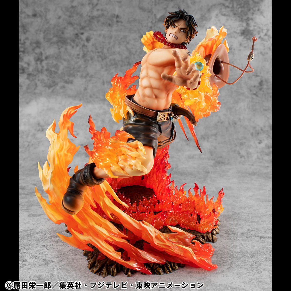 One Piece - Portgas D. Ace - 15th Anniversary Super Limited Reprint - P.O.P Portrait of Pirates NEO-Maximum Figur (MegaHouse)