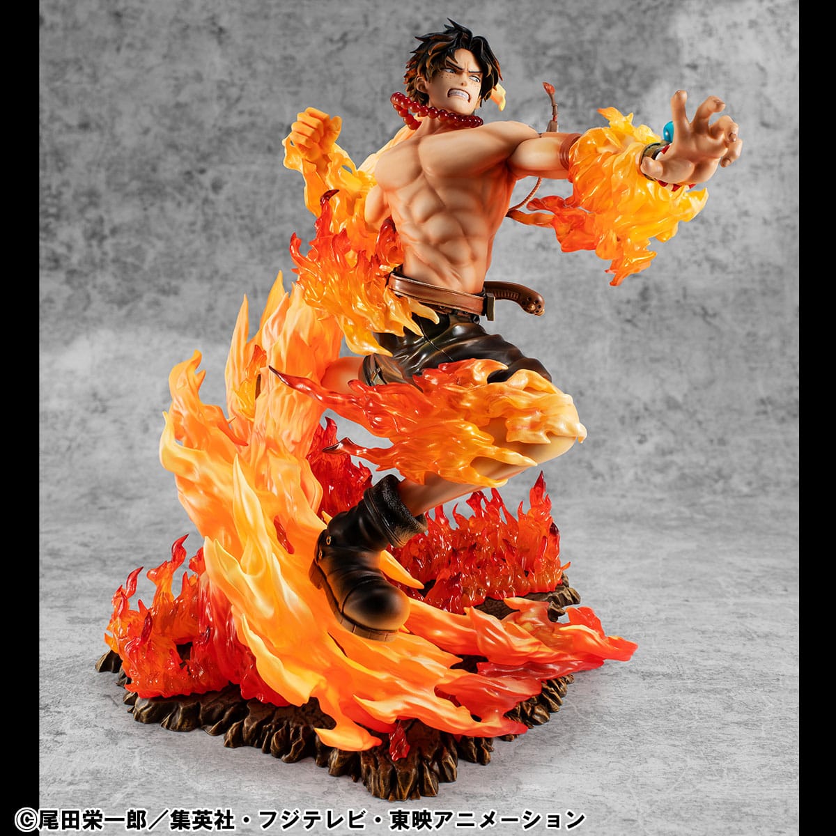 One Piece - Portgas D. Ace - 15th Anniversary Super Limited Reprint - P.O.P Portrait of Pirates NEO-Maximum Figur (MegaHouse)