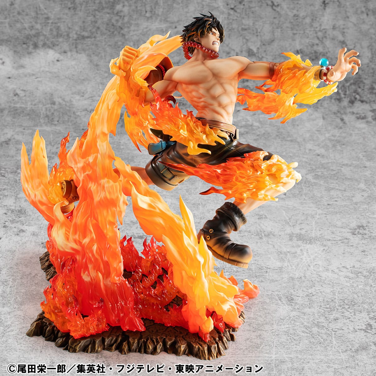 One Piece - Portgas D. Ace - 15th Anniversary Super Limited Reprint - P.O.P Portrait of Pirates NEO-Maximum Figur (MegaHouse)