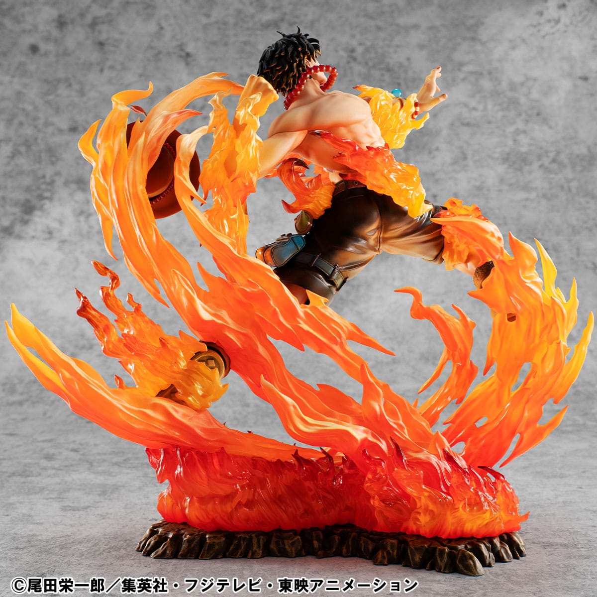One Piece - Portgas D. Ace - 15th Anniversary Super Limited Reprint - P.O.P Portrait of Pirates NEO-Maximum Figur (MegaHouse)