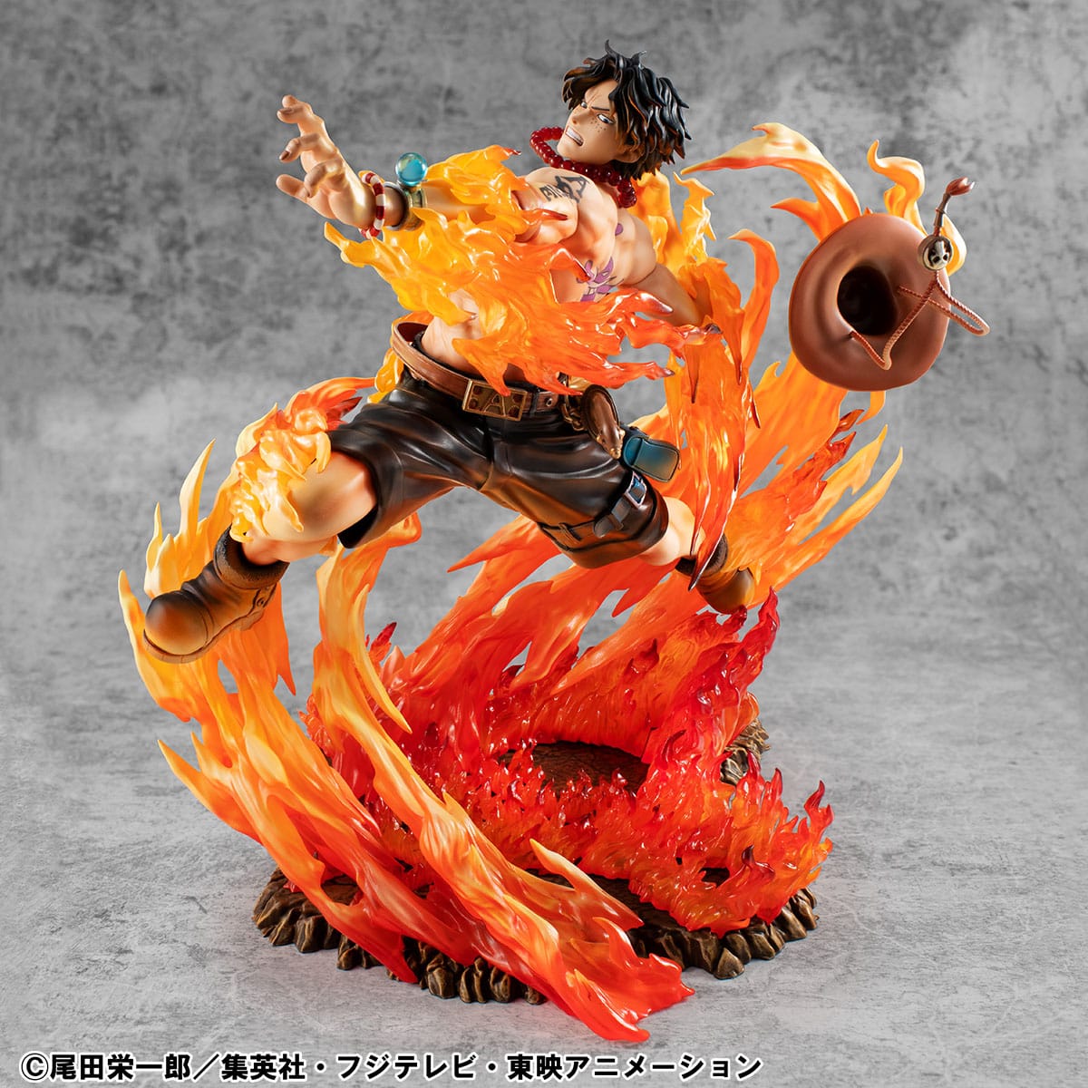 One Piece - Portgas D. Ace - 15th Anniversary Super Limited Reprint - P.O.P Portrait of Pirates NEO-Maximum Figur (MegaHouse)