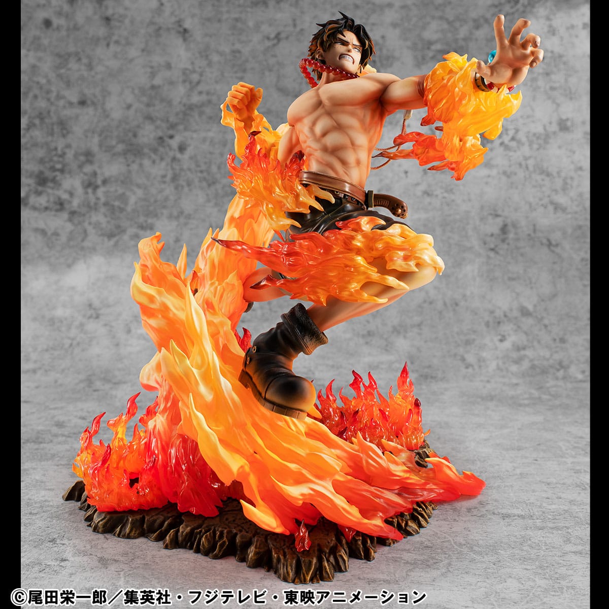 One Piece - Portgas D. Ace - 15th Anniversary Super Limited Reprint - P.O.P Portrait of Pirates NEO-Maximum Figur (MegaHouse)