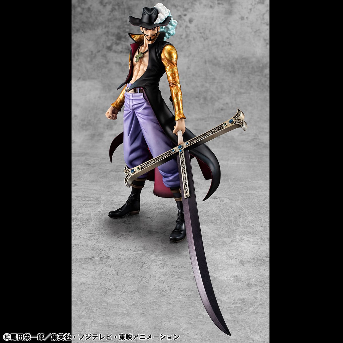 One Piece - Hawk Eye Dracule Mihawk - P.O.P Portrait of Pirates SA-MAXIMUM figure Ver. R (Mega House)