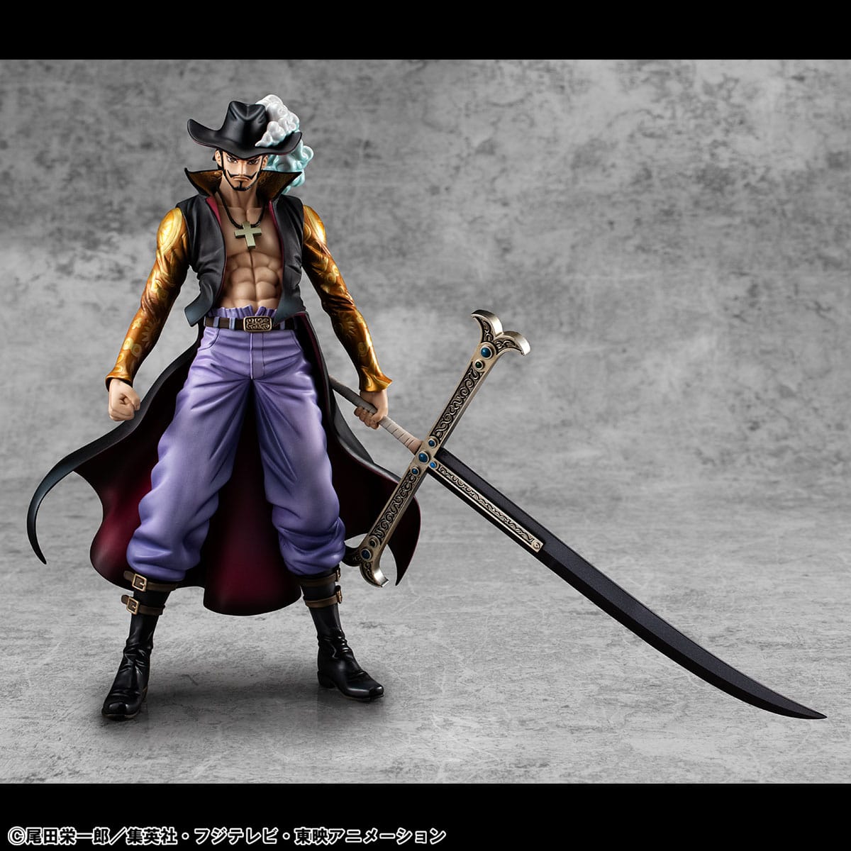 One Piece - Hawk Eye Dracule Mihawk - P.O.P Portrait of Pirates SA-MAXIMUM figure Ver. R (Mega House)