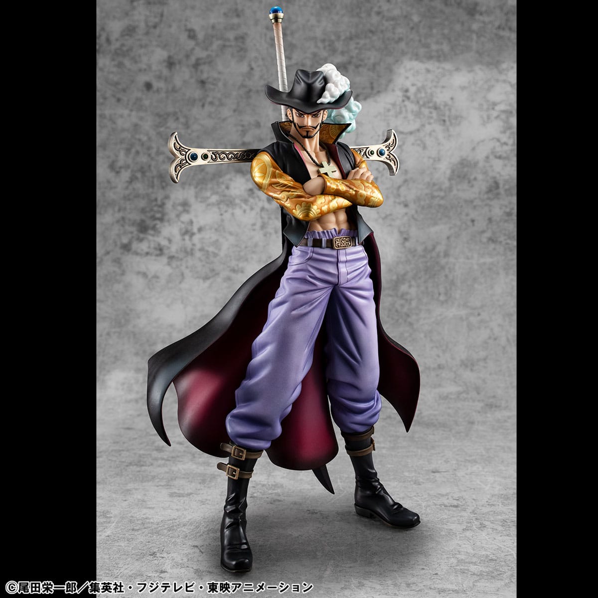 One Piece - Hawk Eye Dracule Mihawk - P.O.P Portrait of Pirates SA-MAXIMUM figure Ver. R (Mega House)