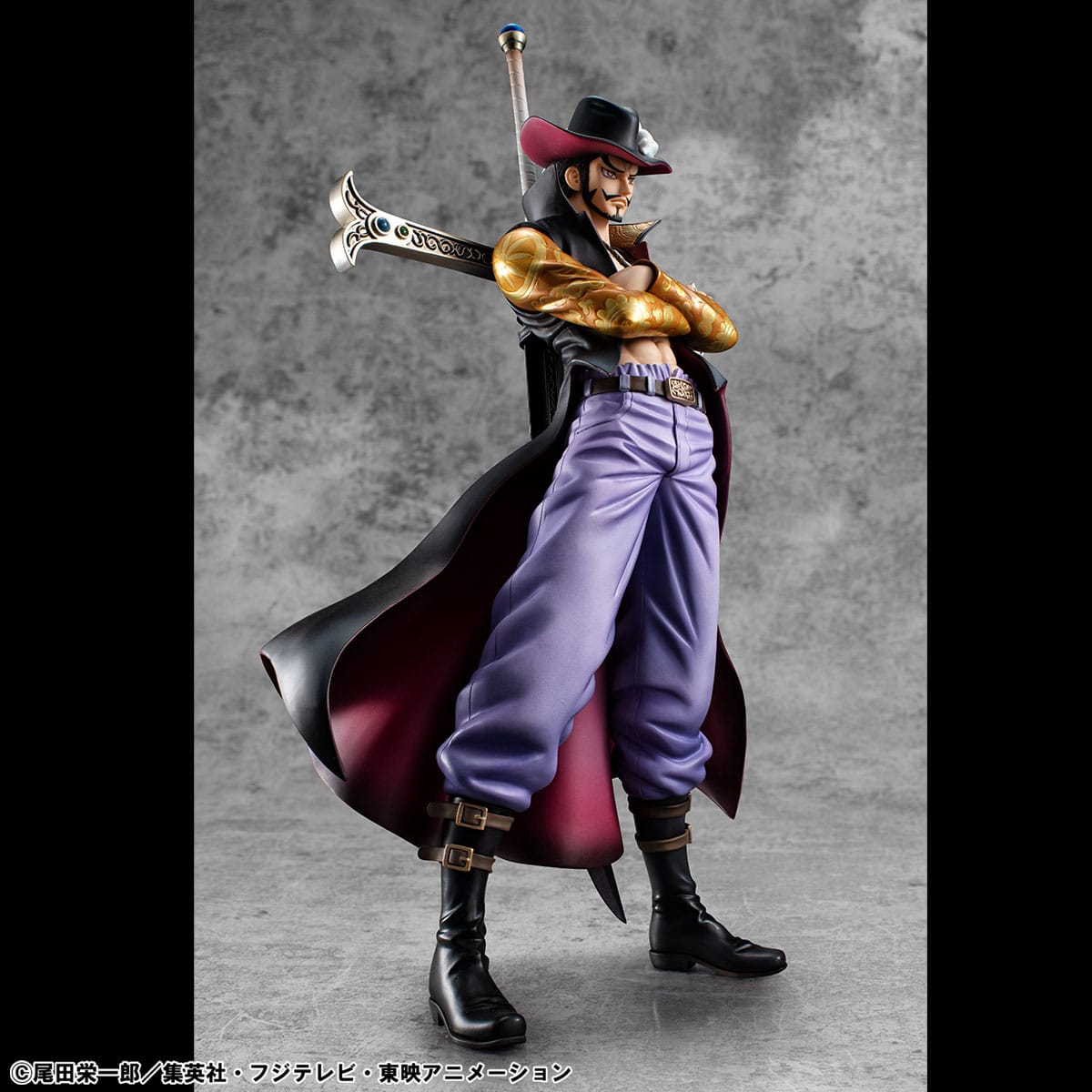 One Piece - Hawk Eye Dracule Mihawk - P.O.P Portrait of Pirates SA-MAXIMUM figure Ver. R (Mega House)