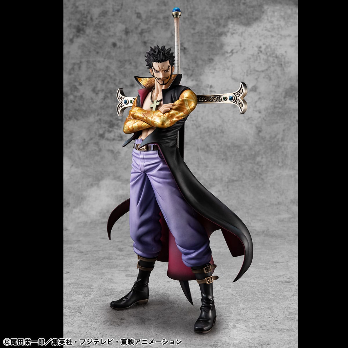 One Piece - Hawk Eye Dracule Mihawk - P.O.P Portrait of Pirates SA-MAXIMUM figure Ver. R (Mega House)