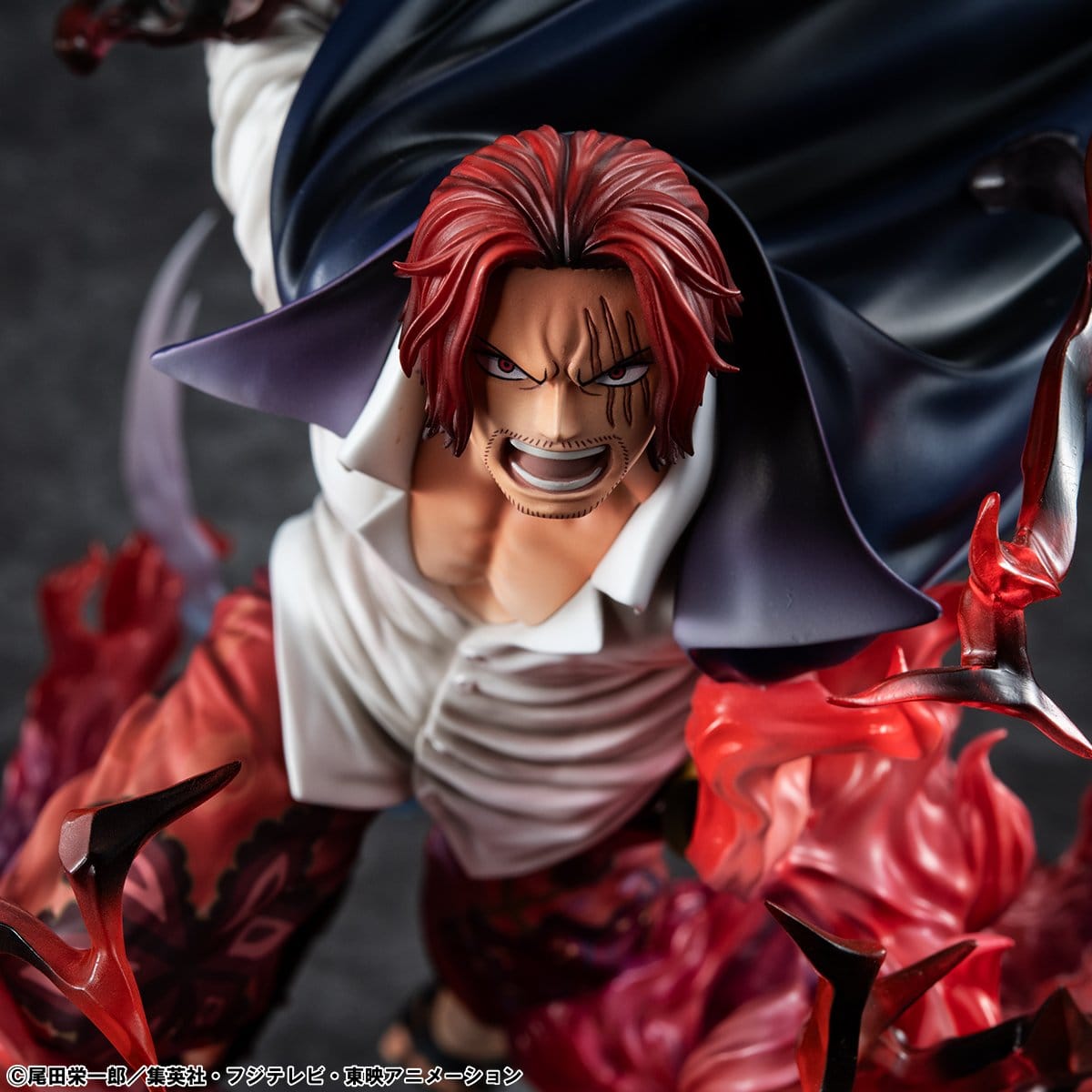One Piece - Red-Haired Shanks - Divine Departure Kamusari - P.O.P. Portrait of Pirates SA-MAXIMUM Figur (MegaHouse)