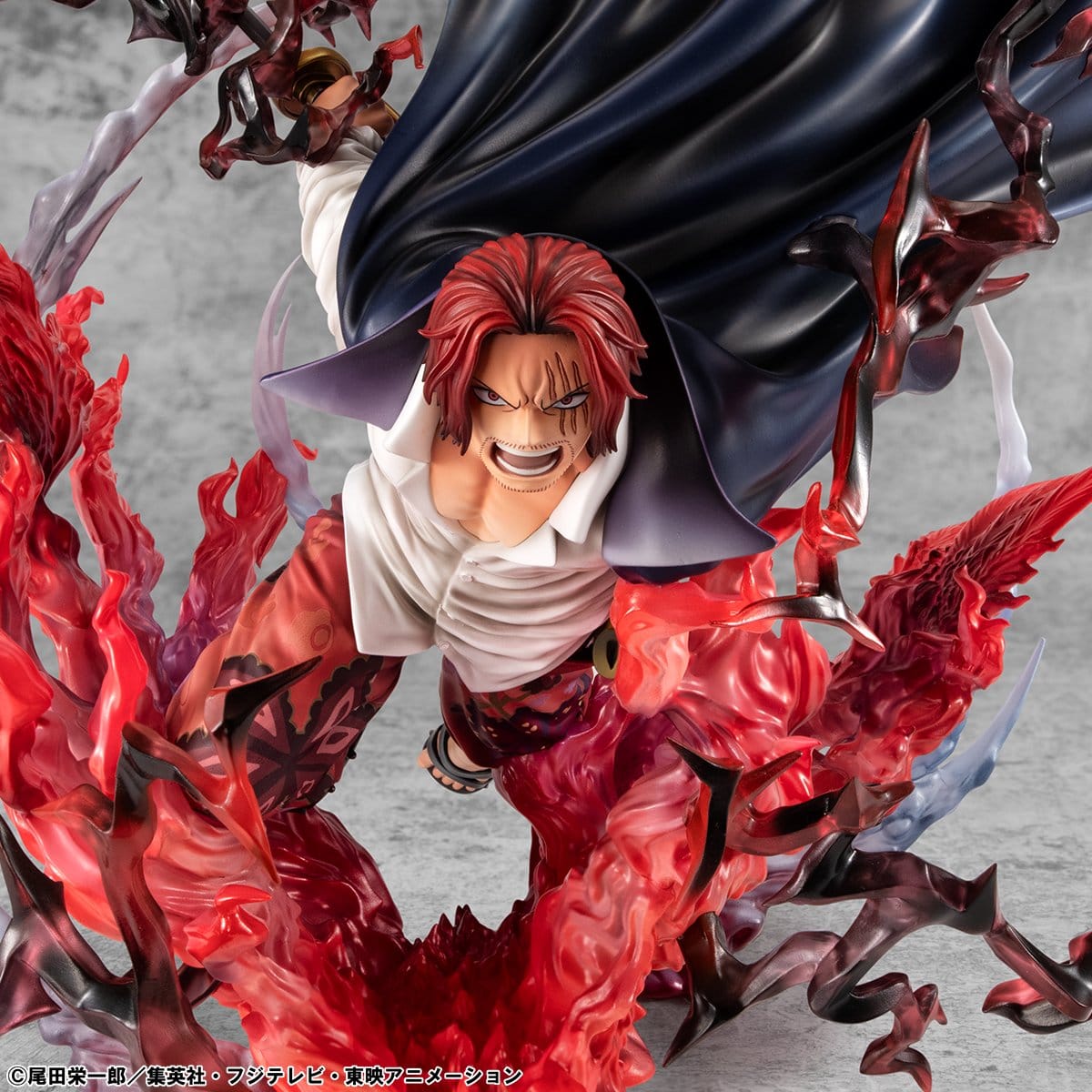 One Piece - Red-Haired Shanks - Divine Departure Kamusari - P.O.P. Portrait of Pirates SA-MAXIMUM Figur (MegaHouse)