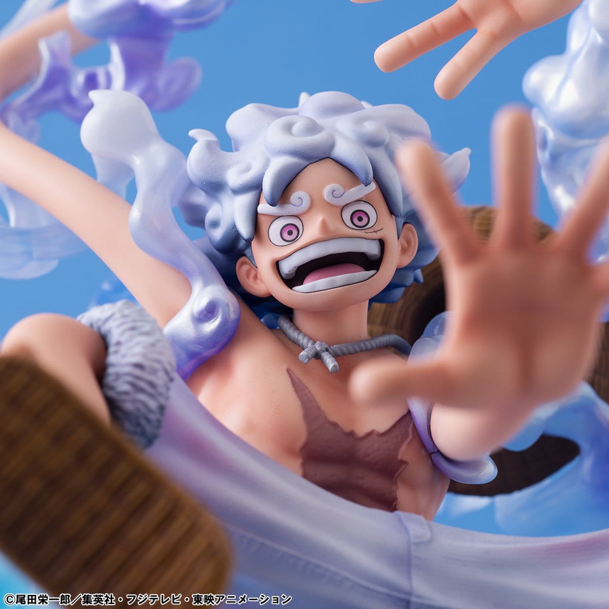One Piece - Monkey D. Ruffy - Gear Fifth - Evolutionary History Portrait Of Pirates P.O.P. Figur (MegaHouse)