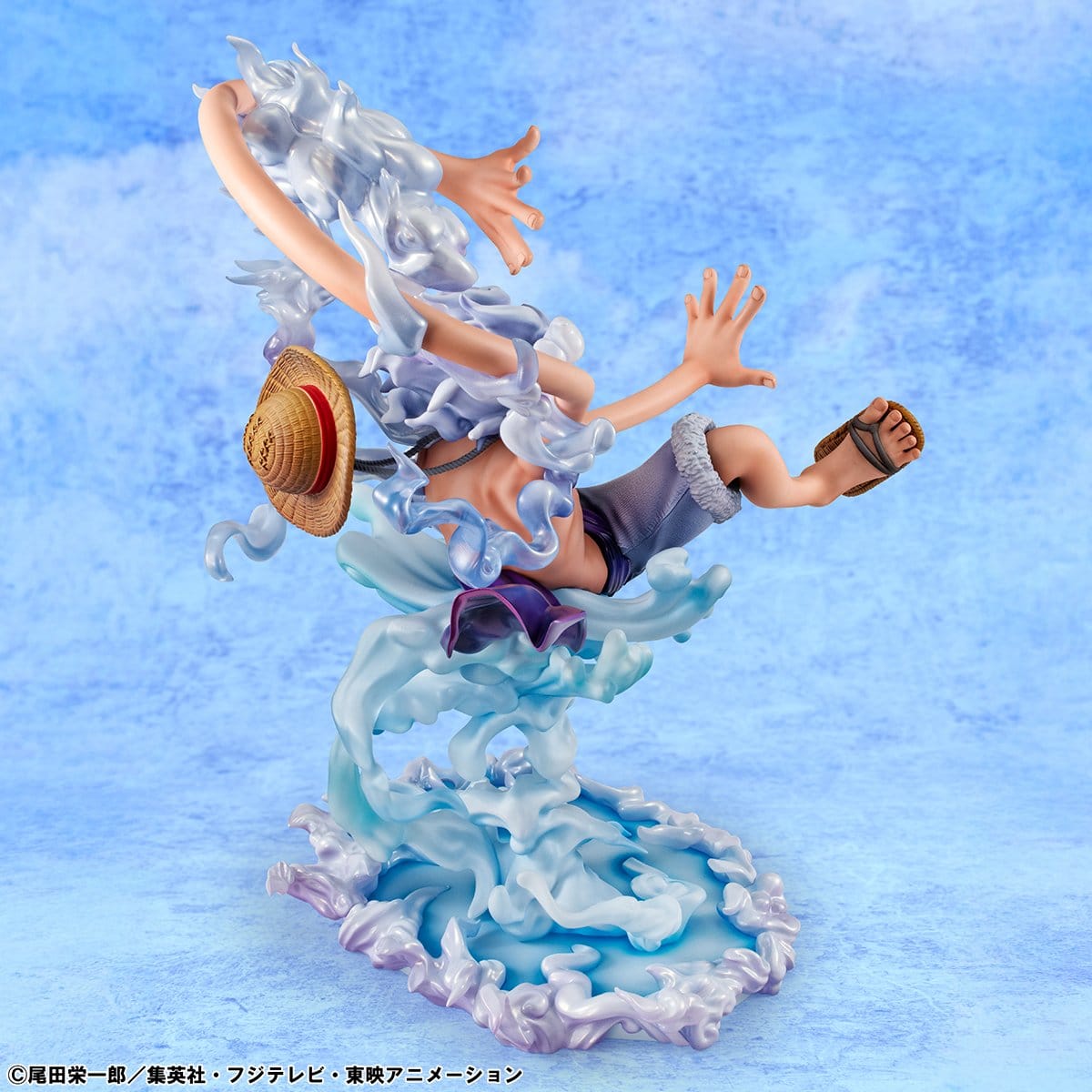 One Piece - Monkey D. Ruffy - Gear Fifth - Evolutionary History Portrait Of Pirates P.O.P. Figur (MegaHouse)