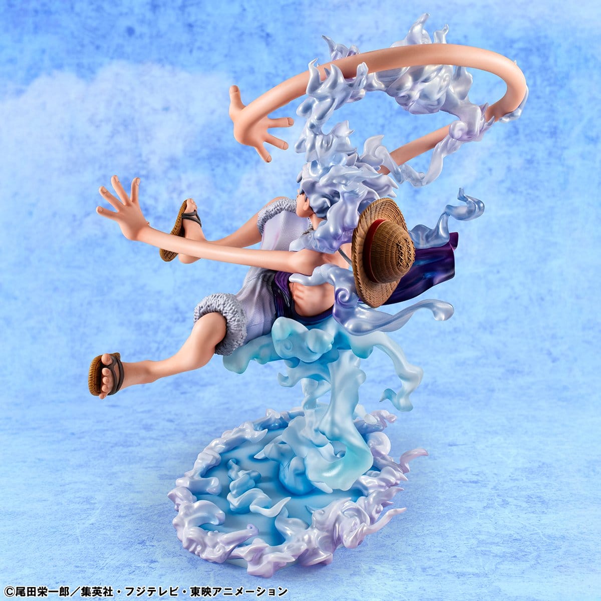 One Piece - Monkey D. Ruffy - Gear Fifth - Evolutionary History Portrait Of Pirates P.O.P. Figur (MegaHouse)