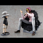 One Piece - Corazon &amp; Law - POP Portrait of Pirates LTD Figures (MegaHouse) (re-run) 
