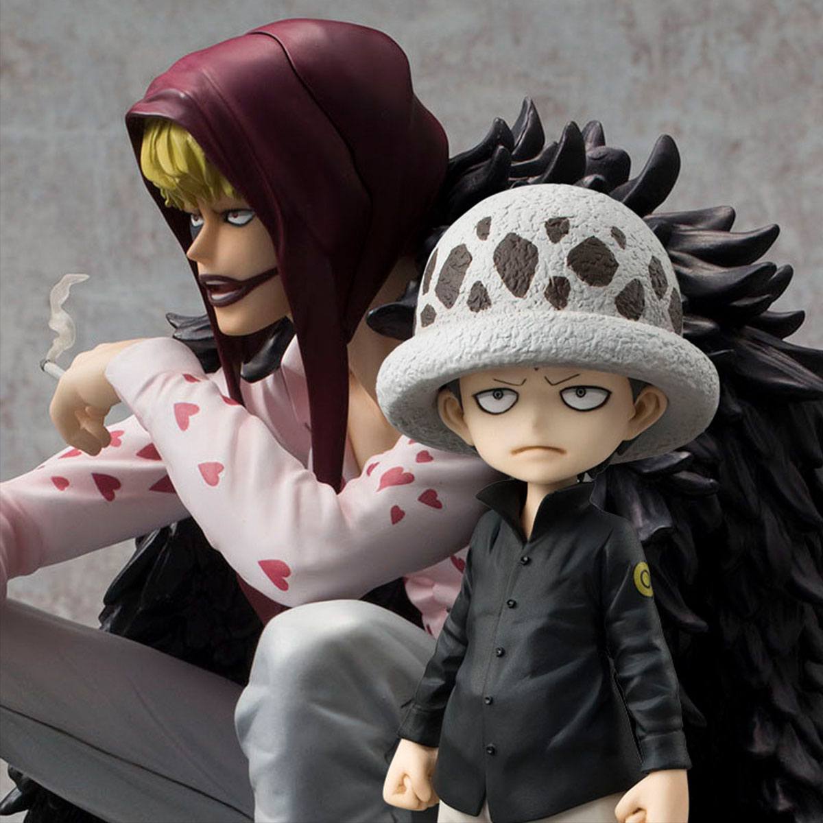 One Piece - Corazon &amp; Law - POP Portrait of Pirates LTD Figures (MegaHouse) (re-run) 