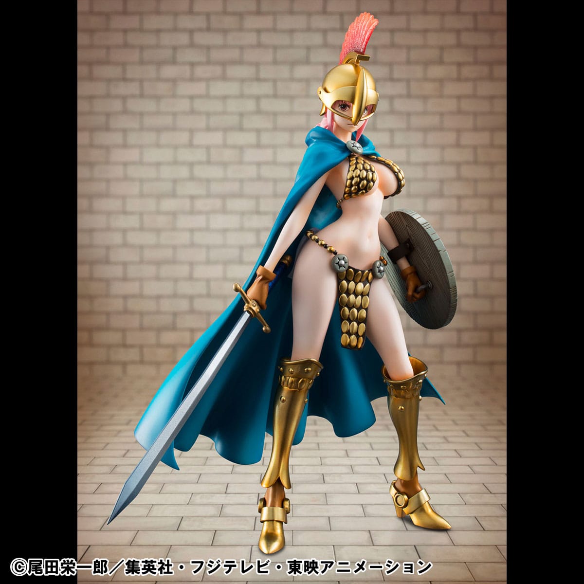 One Piece - Gladiator Rebecca - P.O.P Portrait of Pirates Sailing Again Super Limited Reprint Figur (MegaHouse)