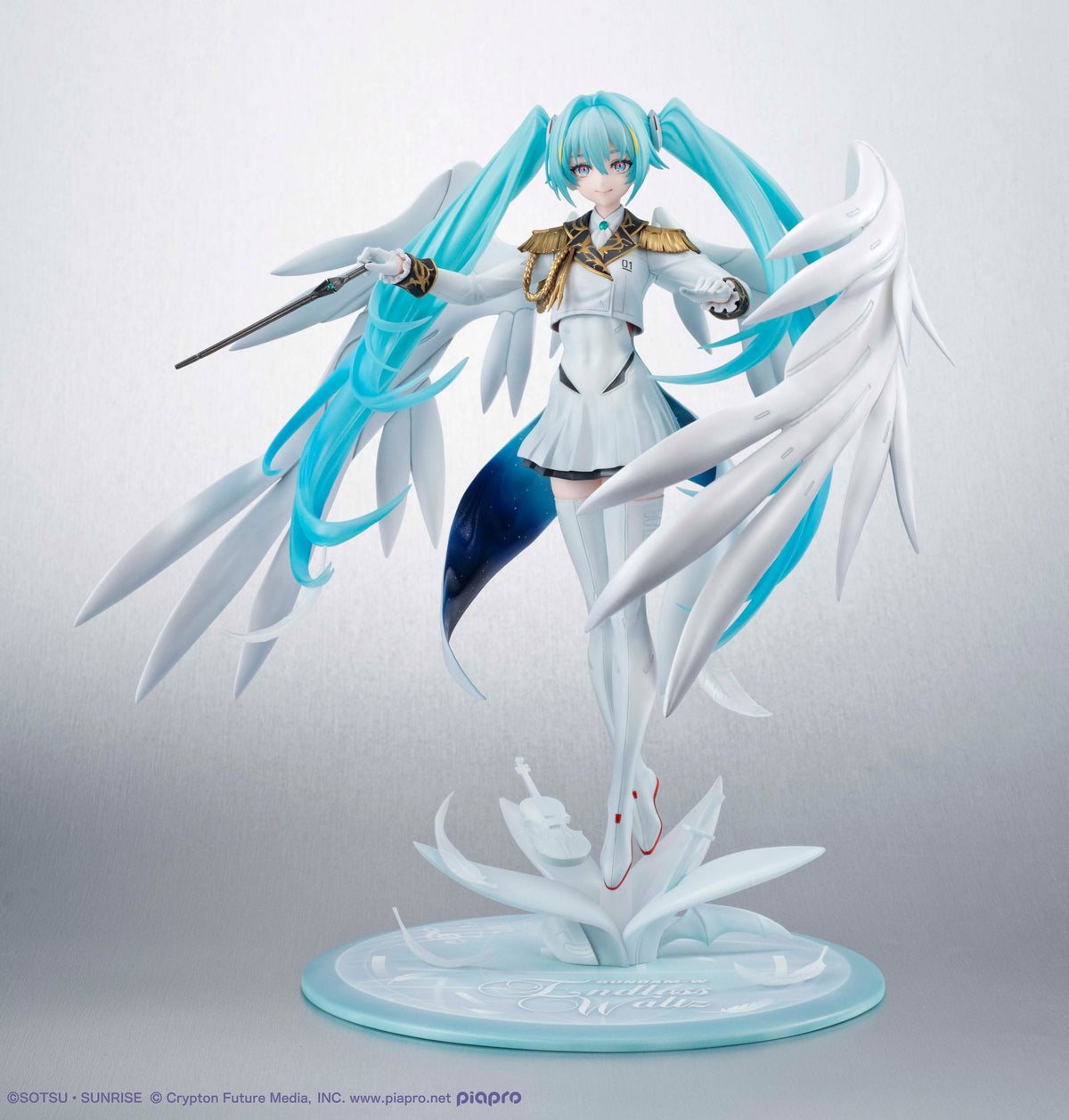 Hatsune Miku x Wing Gundam Zero EW - 45th Anniversary Special Project - Lucrea Figur (MegaHouse)
