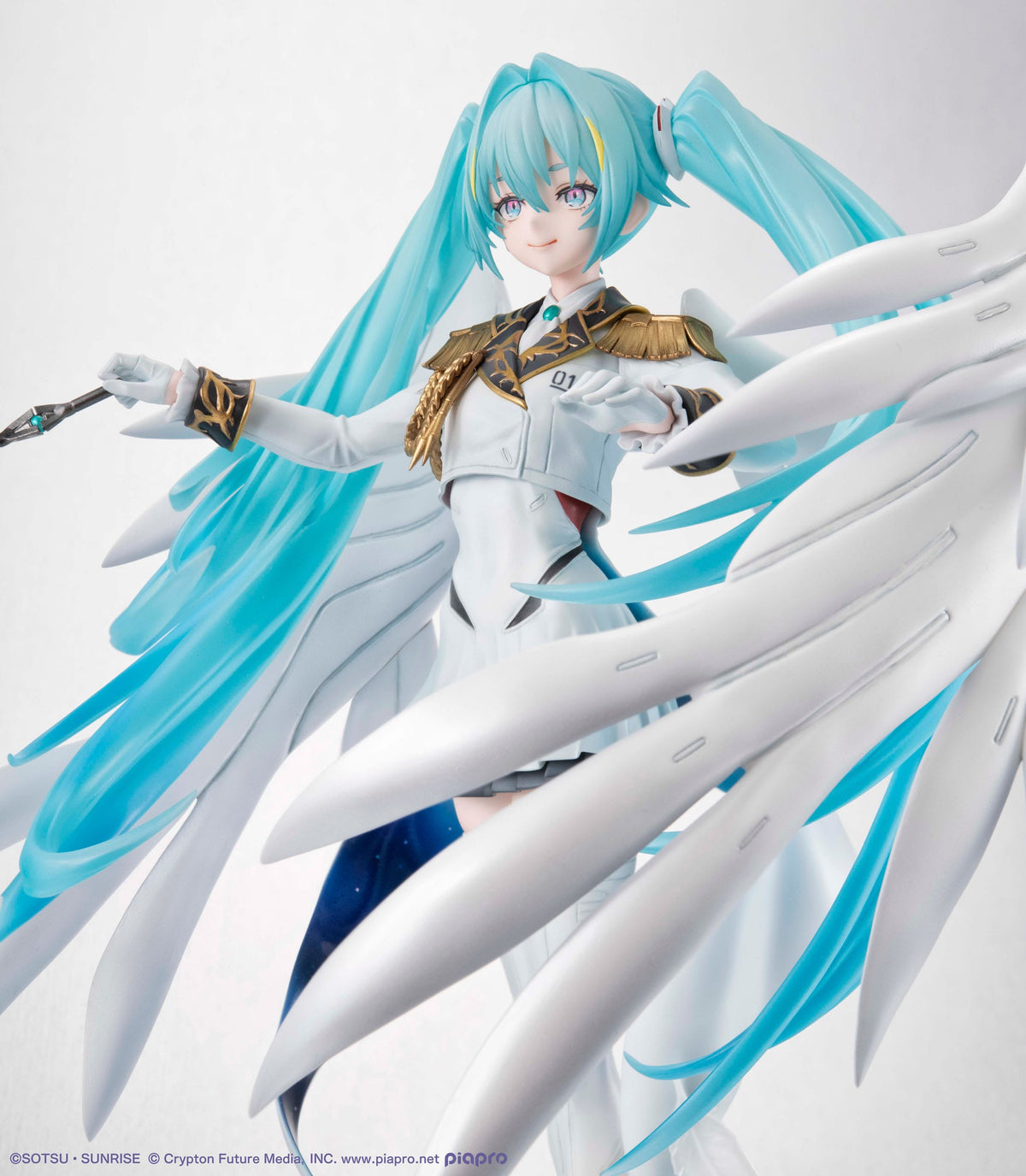 Hatsune Miku x Wing Gundam Zero EW - 45th Anniversary Special Project - Lucrea Figur (MegaHouse)