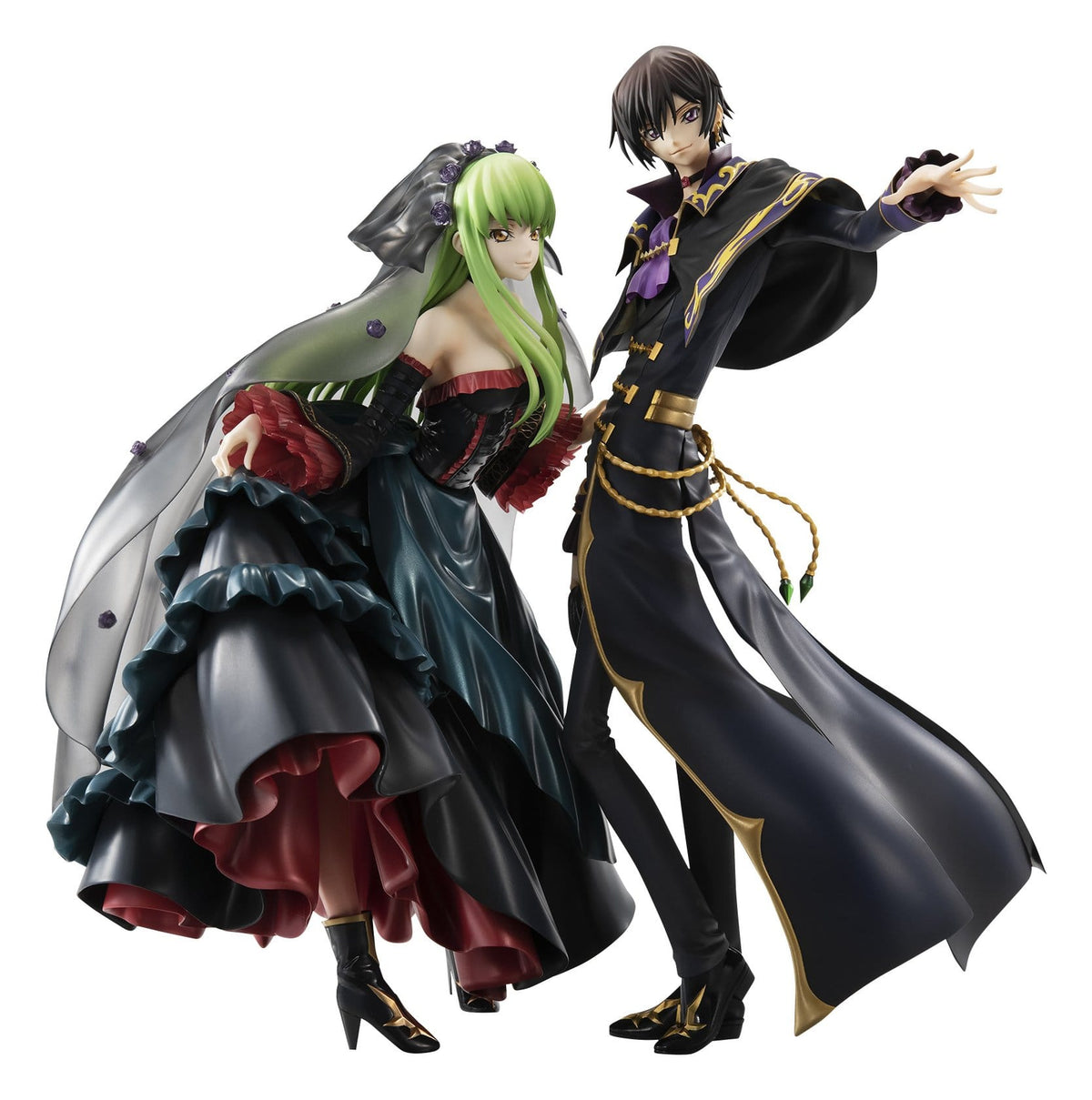 Code Geass: Lelouch of the Rebellion - L.L. & C.C. - 20th Anniversary - Precious G.E.M. Series Figuren 2er-Pack (MegaHouse)