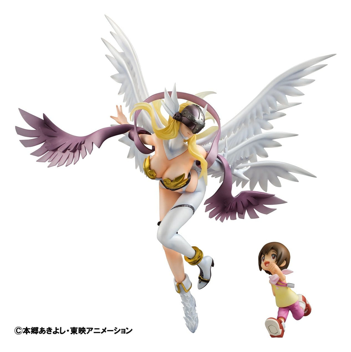 Digimon Adventure - Angewomon & Hikari Yagami - Precious G.E.M. Series Figur (MegaHouse)