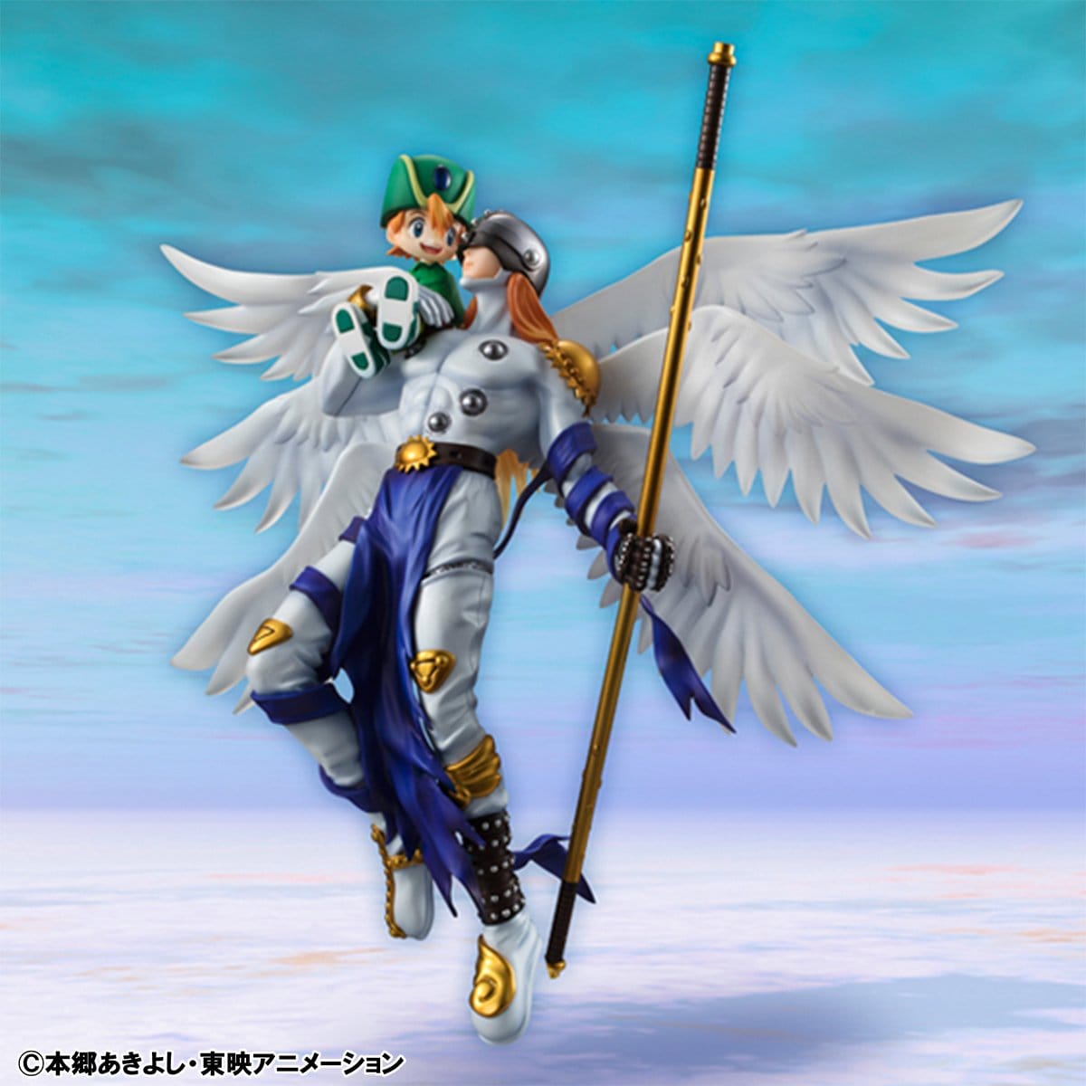 Digimon Adventure - Angemon & Takeru Takaishi - G.E.M. Series Figur (MegaHouse) (re-run)