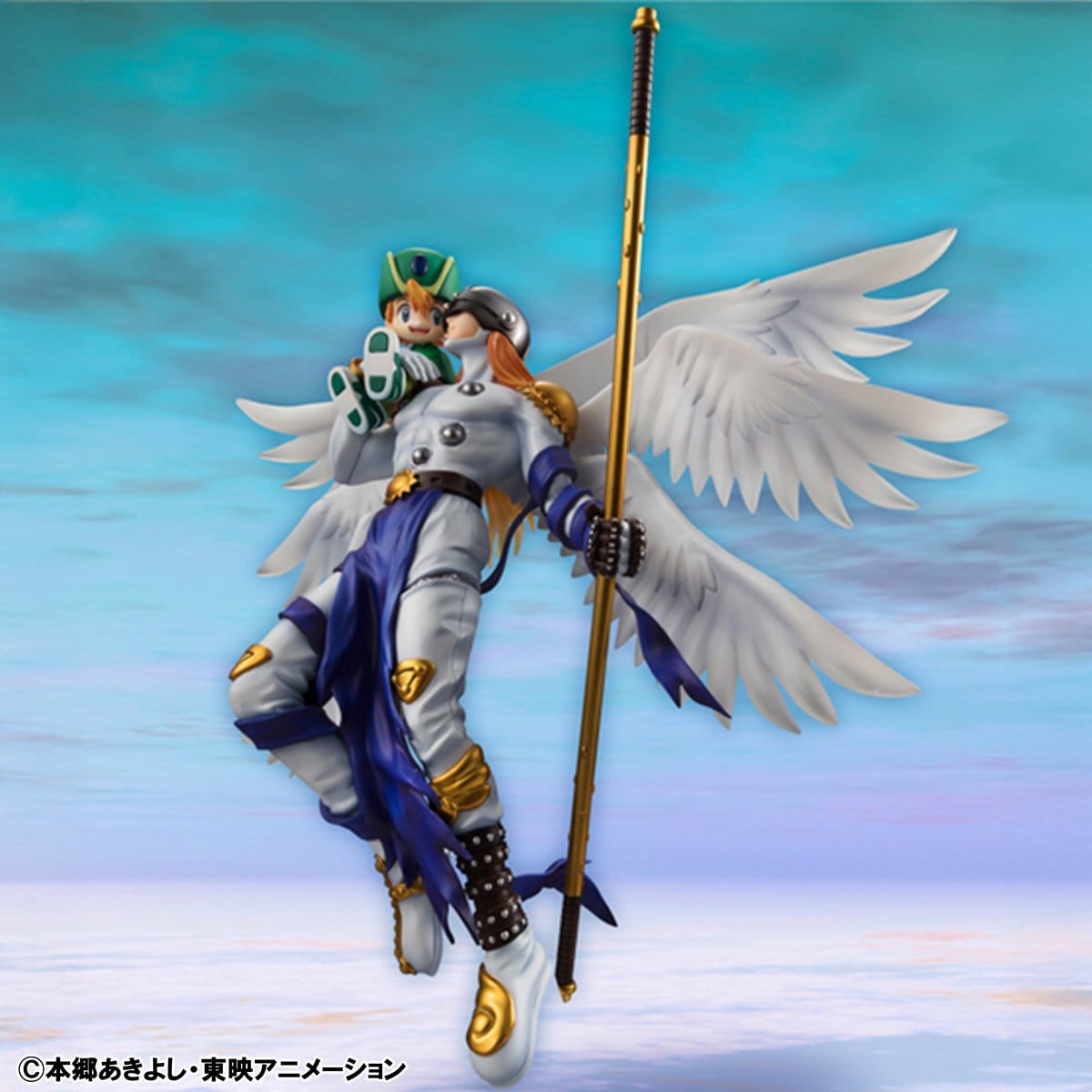 Digimon Adventure - Angemon & Takeru Takaishi - G.E.M. Series Figur (MegaHouse) (re-run)