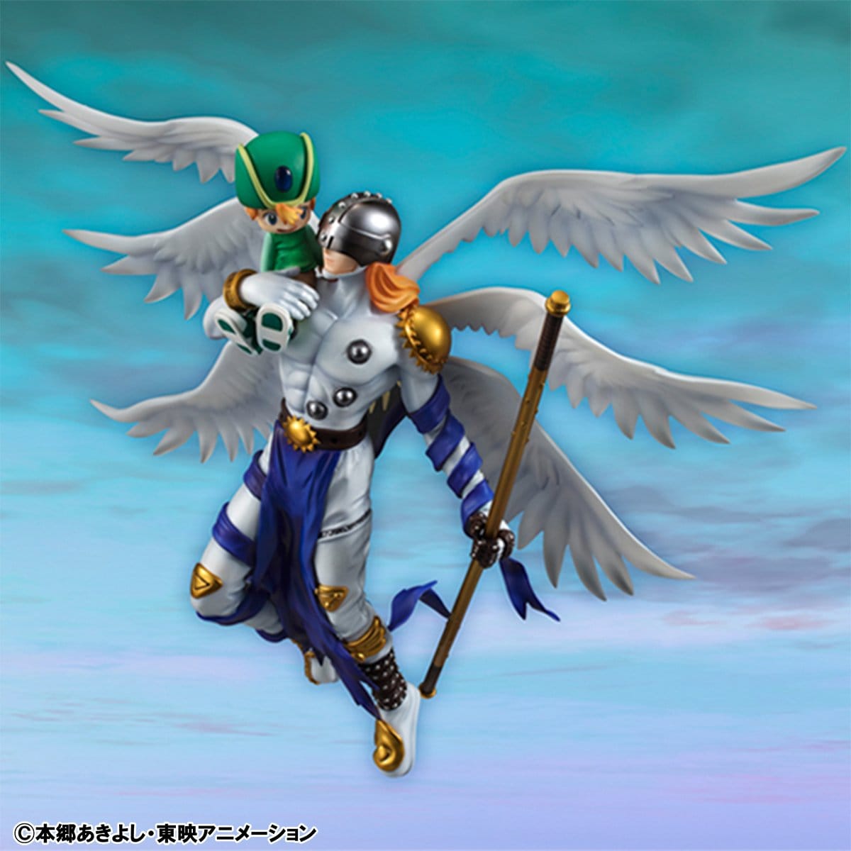 Digimon Adventure - Angemon & Takeru Takaishi - G.E.M. Series Figur (MegaHouse) (re-run)